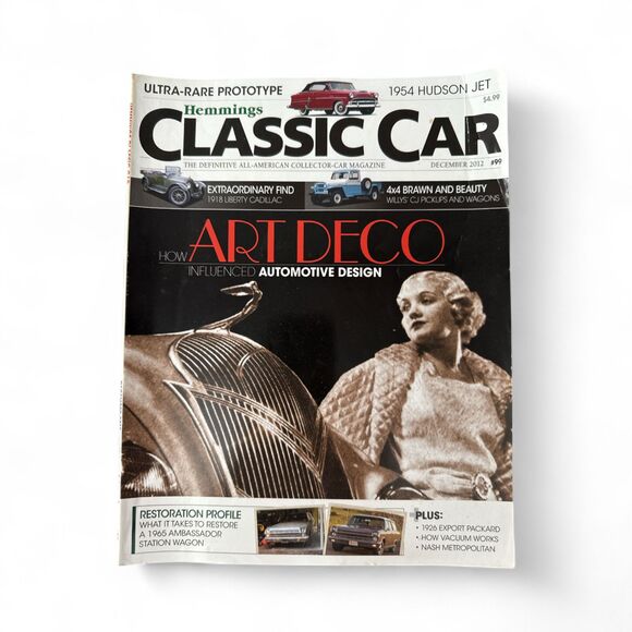2012 Hemmings Classic Car Magazine Lot of 3 Issues May Nov Dec Vintage Autos - Picture 3 of 4